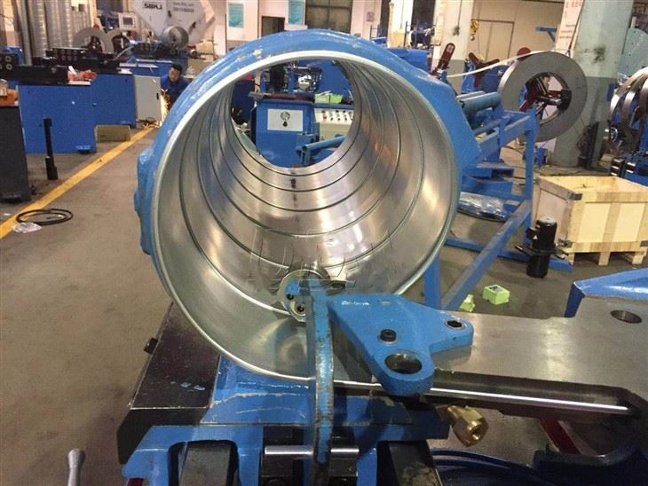 Air Duct Flange Forming Machine