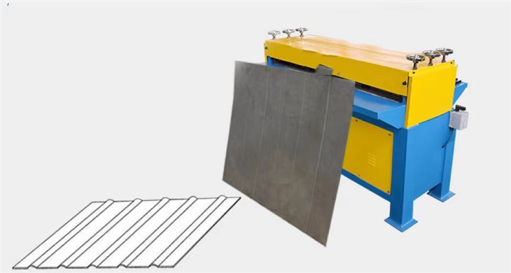 아연 도금 시트 플레이트 사각 덕트 전기 비딩 롤러 머신
