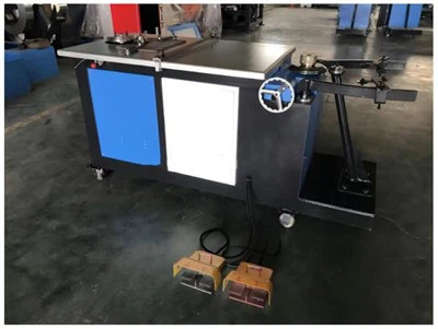 라운드 덕트 스파이럴 헬릭스 고어로커 엘보우 조인트 성형기