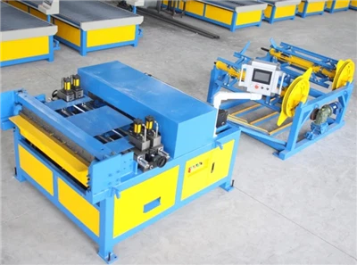 사각형 공기 파이프 제작 기계 환기 장비